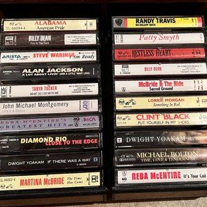 80's/90's Vintage Cassette Tapes - Collection of 20